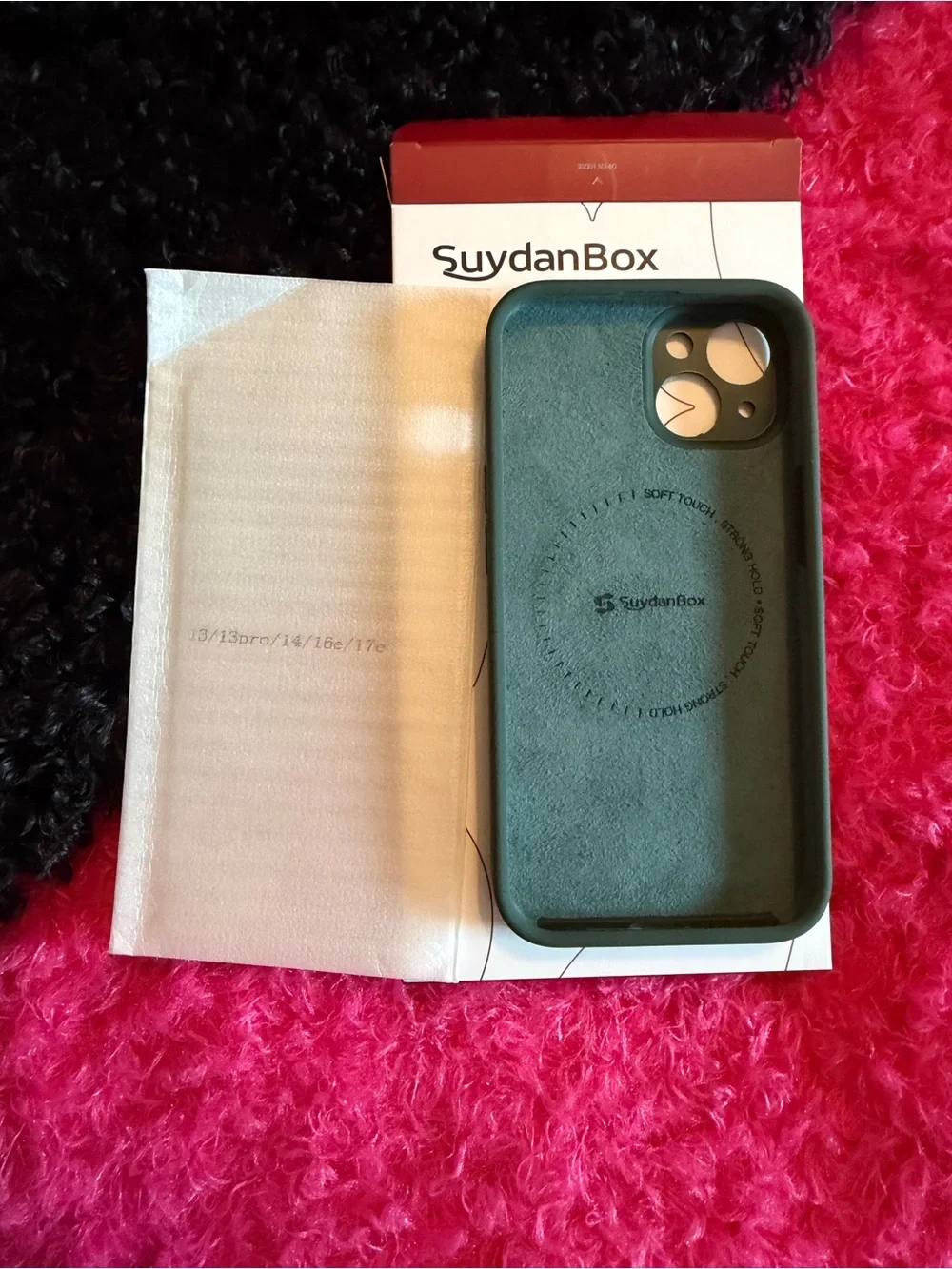 Silicone iPhone Case - Forest Green 13/13 pro/14/16e/17e